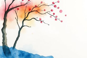 paint watercolor illustration and watercolor art