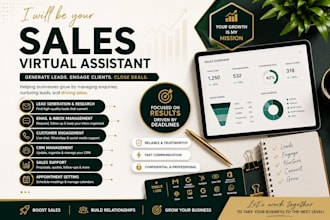 handle your sales outreach and client follow ups