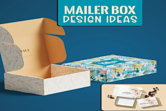 do product packaging design, mailer box