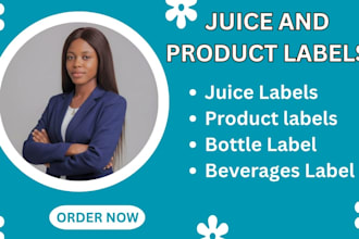 design juice labels professional labels for bottles jars