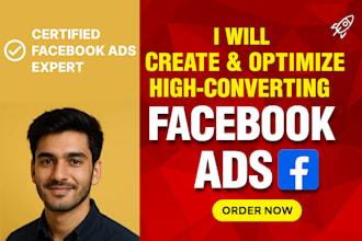 setup and manage facebook ads campaign, fb advertising meda ads creative