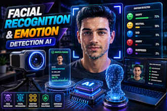 build a facial recognition and emotion detection ai system