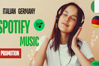 do italian spotify monthly listeners schlager promote germany music organic