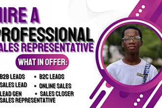 sales closer high ticket sales representative leads generation b2b sales closer