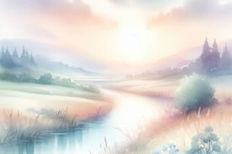 watercolor painting and ending