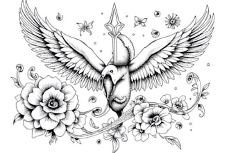 design an amazing minimalist lineart tattoo for you
