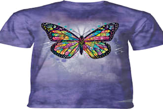 design premium vintage butterflay mascot logo t shirt design