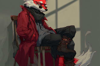 design furry art fursona anthro character fursuit furry anime ref sheet