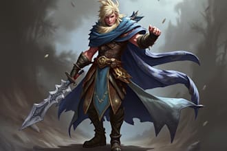 do fantasy and fantasy character design