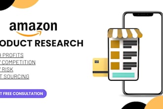 do amazon product research with low competition