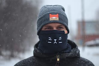 design knitted beanies, hoodie and ski masks for your brand