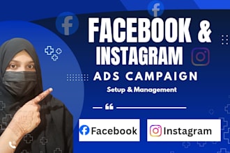 setup fb ads campaign for leads and sales,ig ads
