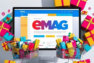 manage your product listing on emag shopify design and marketplace