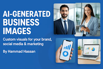 design ai generated images and visuals for your business