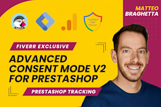 setup ga4 e google ads conversion tracking for prestashop with consent mode