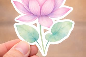create custom sticker  for digital planners  and printable