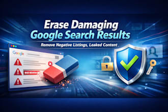 remove fake negative article  bad news from google search