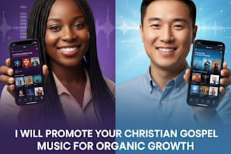 promote your christian gospel music for organic growth