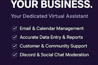 manage your inbox and schedule as your professional virtual assistant