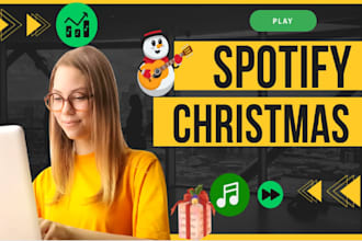 do organic music promotion, christmas music, spotify music promote, grow streams