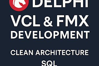 develop delphi windows apps with database integration