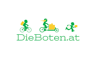 design aesthetics bike courier logo for start up