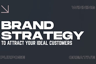 develop a brand strategy and positioning to attract your ideal customers
