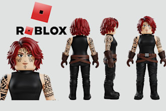 make any 3d roblox model for your game