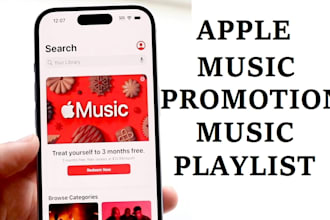 organic apple playlist promotion apple music promotion music playlist