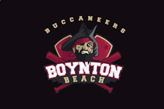 design amazing college baseball team logo