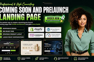 design coming soon page shopify landing page countdown page under construction