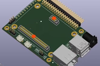 drone flight controller dynamic pcb , stm32 schematic layout and firmware design
