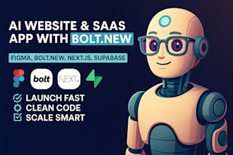 develop ai website or saas app fast, smart and ready to grow on bolt new