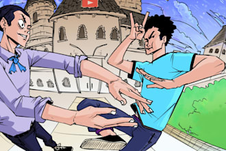 draw anime and manga illustration