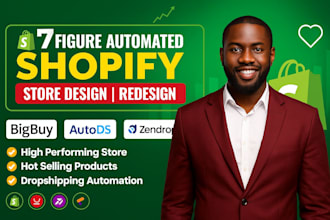 build premium shopify dropshipping store via syncee, sup, avasam brybelly