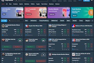 create a defi based prediction app with liquidity farming, oracles, and walletco