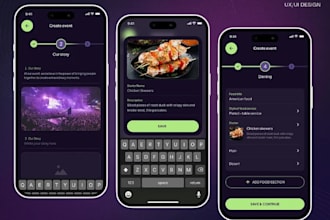 build event planning app, ticket booking app, venue reservation app, seminar app