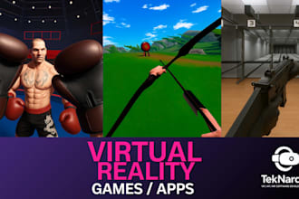 develop custom VR experience for oculus quests , pc vr and pico