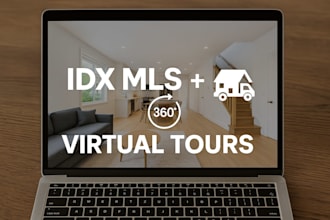 build an idx ready squarespace real estate site and 360 virtual tours