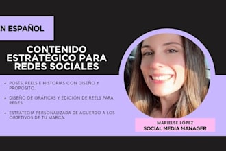 create professional strategic content for your social media