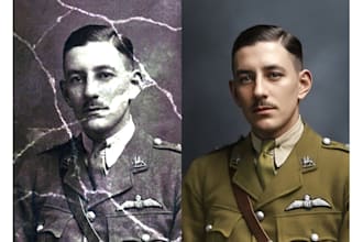 restore old photos, enhance quality and colorize old photos