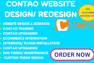 build contao typo3 german bugfix javascript redesign wordpress website design