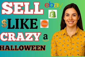 setup halloween etsy digital products shop print on demand etsy printify listing