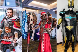 design wearable 3d armor and cosplay props for 3d printing