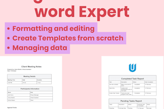 format and redesign your word or google docs professionally