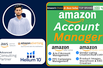 be your amazon fba expert virtual assistant and amazon ppc expert