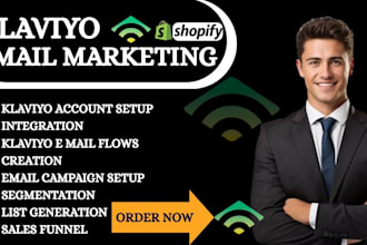 setup klaviyo email marketing flows for ecommerce