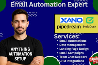 setup pipedream, IFTTT, xano, helpdesk, relay app, salesforce, zoho flows