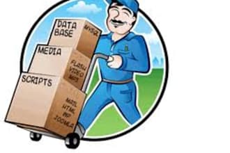 move and transfer your website to new location
