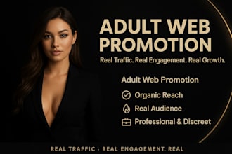 do adult web promotion, adult shopify store promotion